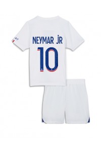 Fotbalové Dres Paris Saint-Germain Neymar Jr #10 Dětské Třetí Oblečení 2022-23 Krátký Rukáv (+ trenýrky)